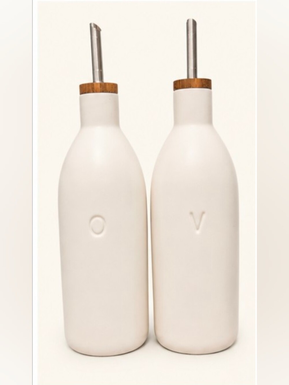 Figmint Ceramic Oil And Vinegar Bottles